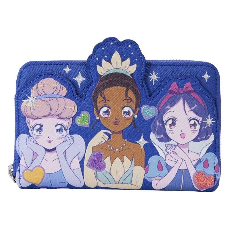 EMP "Loungefly - Princess Manga Style" Geldbörse multicolor von Disney Princess