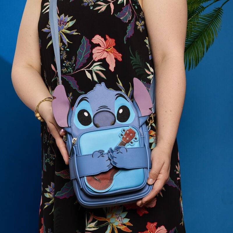EMP "Loungefly - Stitch Camping Crossbuddies" Handtasche Multicolor Von Lilo & Stitch