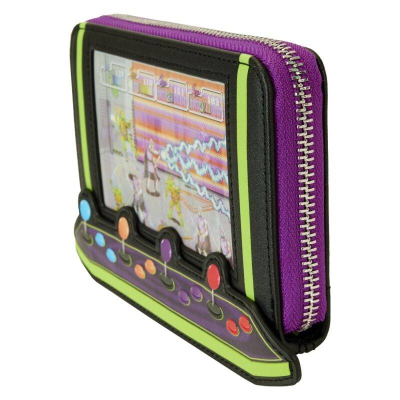 EMP "Loungefly - Vintage Arcade (Glow In The Dark)" Geldbörse Multicolor Von Teenage Mutant Ninja Turtles
