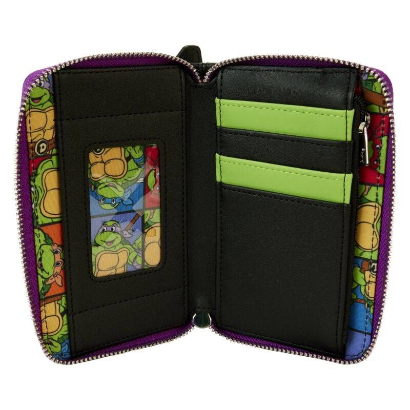 EMP "Loungefly - Vintage Arcade (Glow In The Dark)" Geldbörse Multicolor Von Teenage Mutant Ninja Turtles