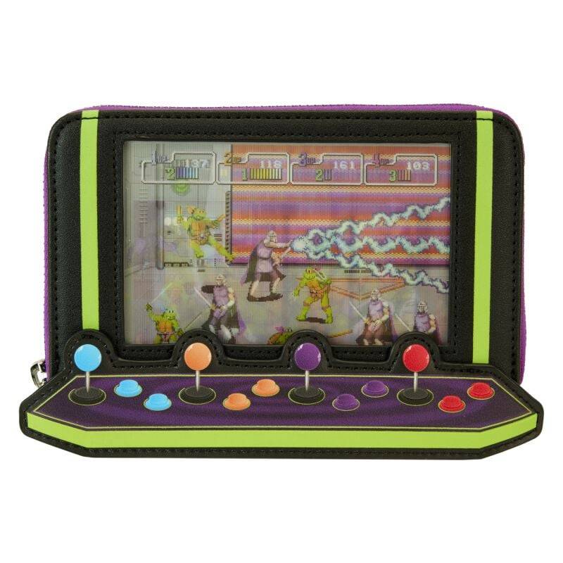 EMP "Loungefly - Vintage Arcade (Glow in the Dark)" Geldbörse multicolor von Teenage Mutant Ninja Turtles