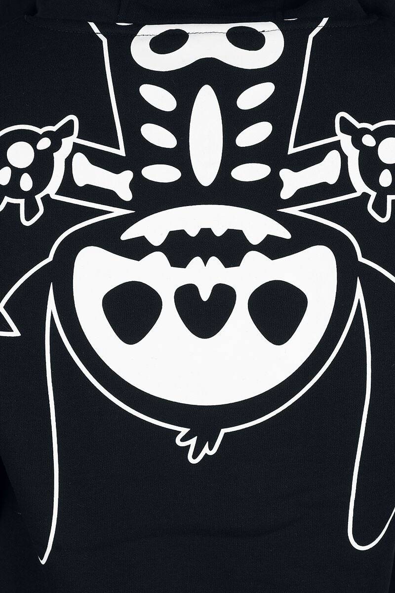 EMP "Love At First Bite" Kapuzenpullover Schwarz Von Lilo & Stitch