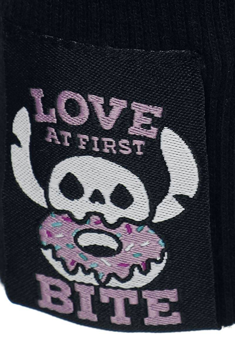 EMP "Love At First Bite" Kapuzenpullover Schwarz Von Lilo & Stitch