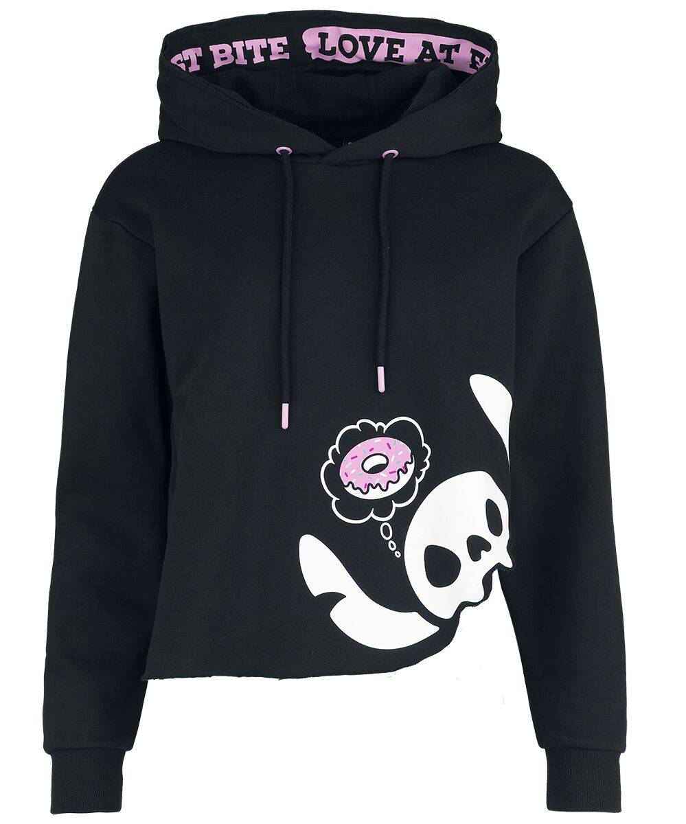 EMP "Love At First Bite" Kapuzenpullover schwarz von Lilo & Stitch