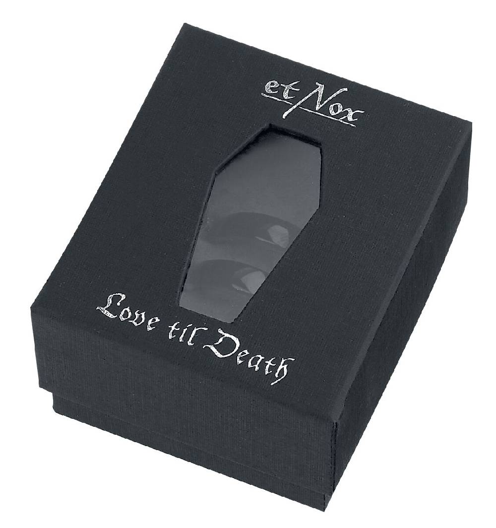 EMP "Love 'Til Death" Ring Schwarz Von EtNox Hard And Heavy