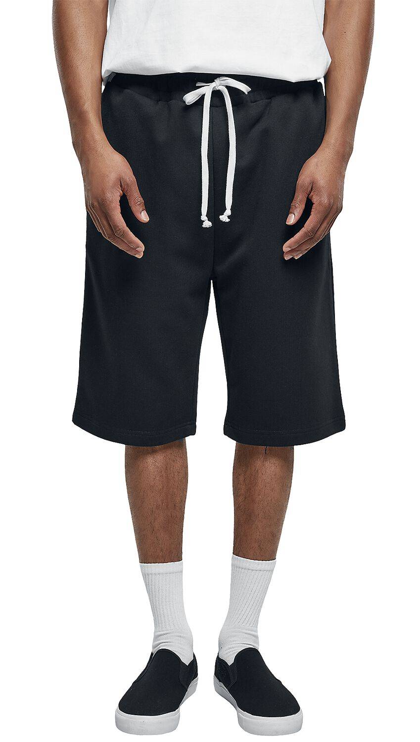 EMP "Low Crotch Sweatshorts" Short Schwarz Von Urban Classics