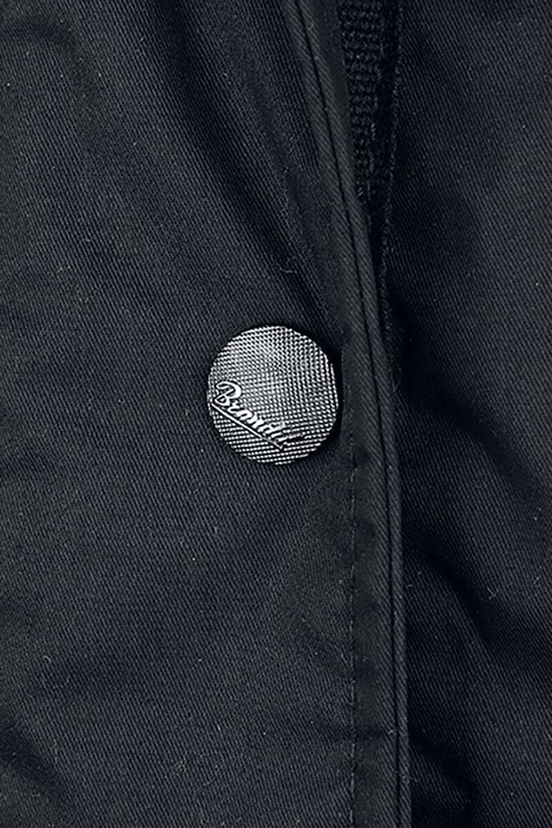 EMP "Luca Girls Parka" Winterjacke Schwarz Von Brandit