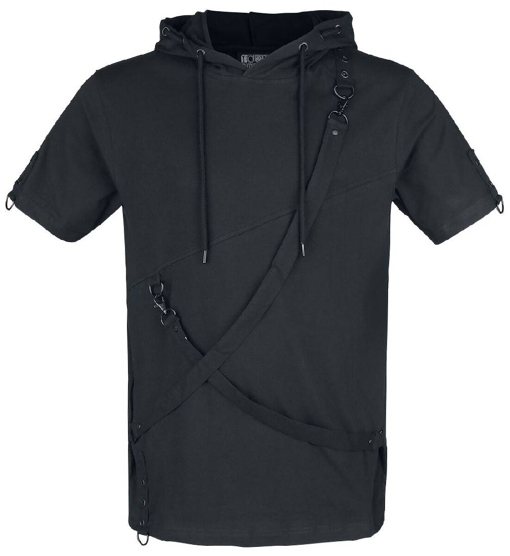 EMP "Lucius Top" T-Shirt schwarz von Poizen Industries