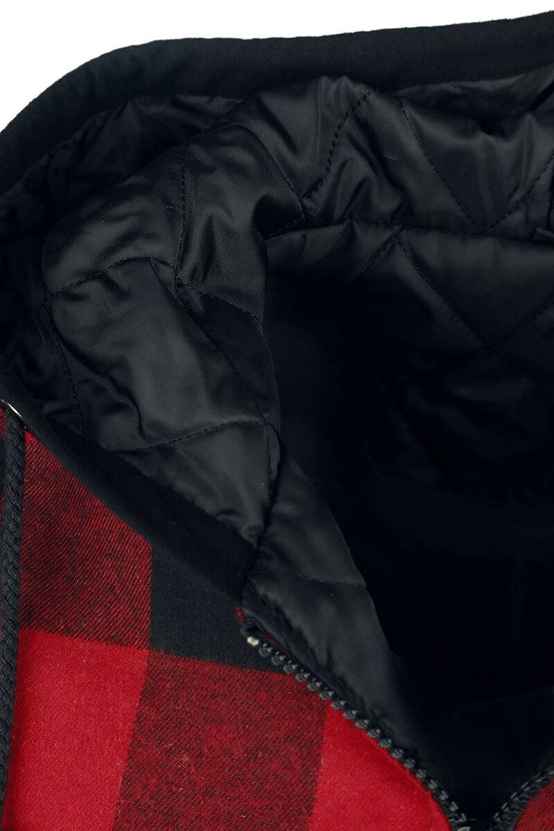 EMP "Lumberjack" Übergangsjacke Rot/schwarz Von Forplay
