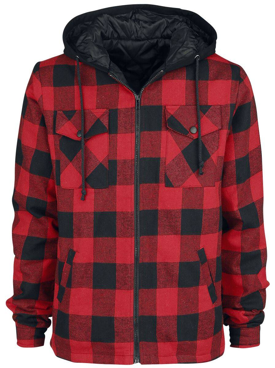 EMP "Lumberjack" Übergangsjacke rot/schwarz von Forplay