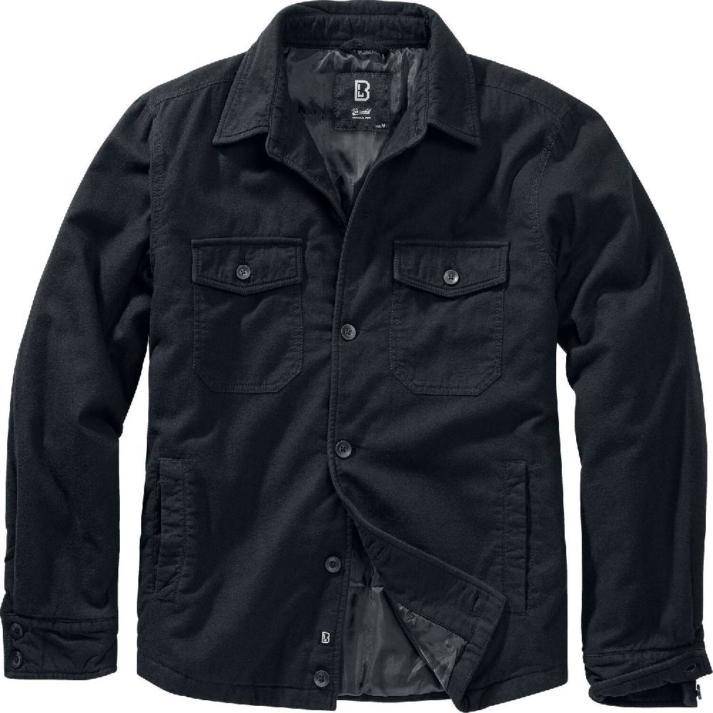 EMP "Lumberjacket" Übergangsjacke schwarz von Brandit