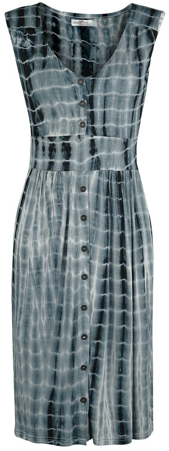 EMP "Luna Dress" Mittellanges Kleid blau/weiß von Innocent