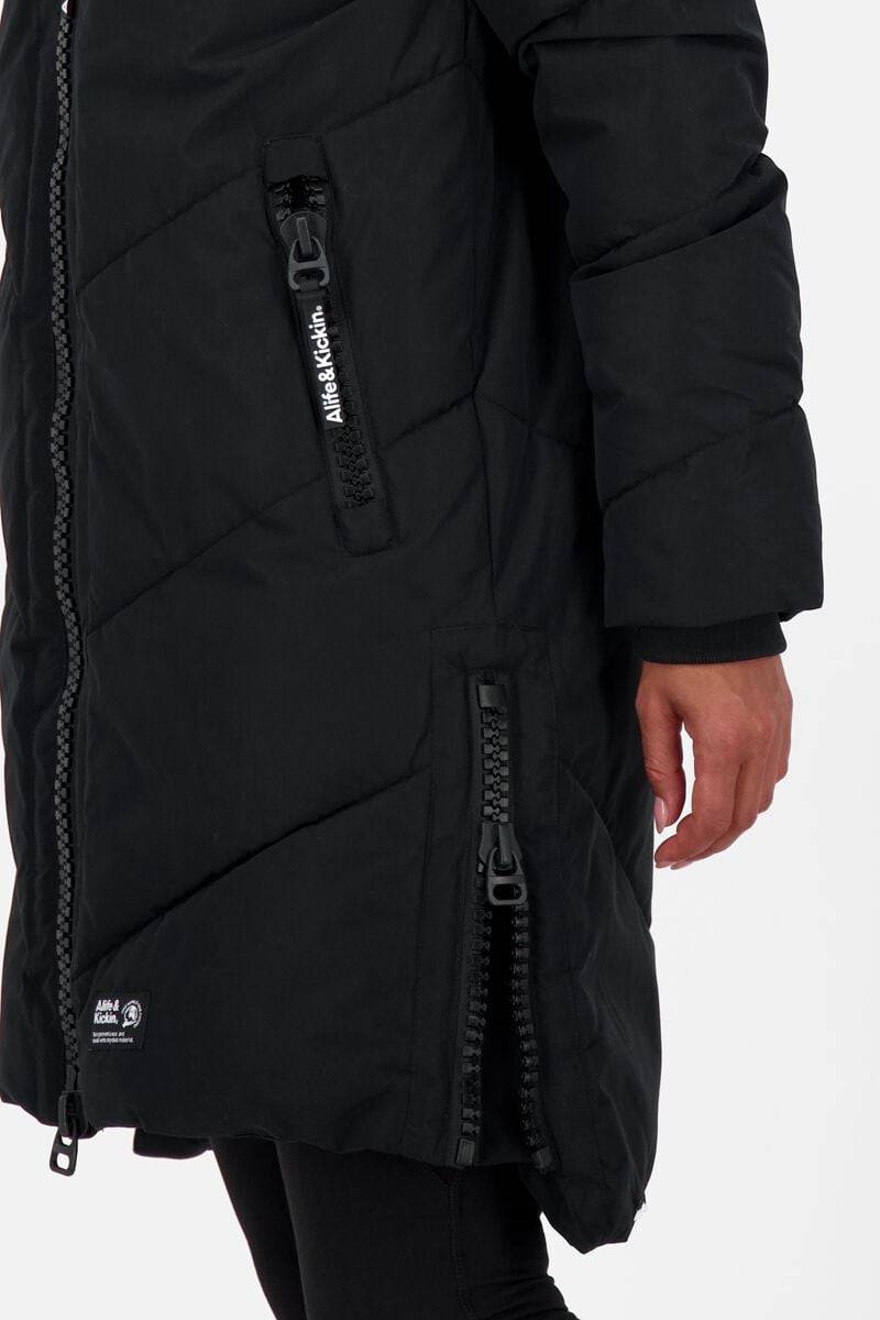 EMP "LunaAK A Coat" Wintermantel Schwarz Von Alife And Kickin