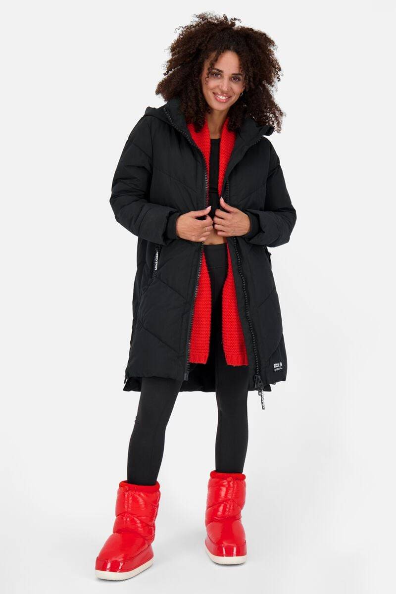 EMP "LunaAK A Coat" Wintermantel Schwarz Von Alife And Kickin