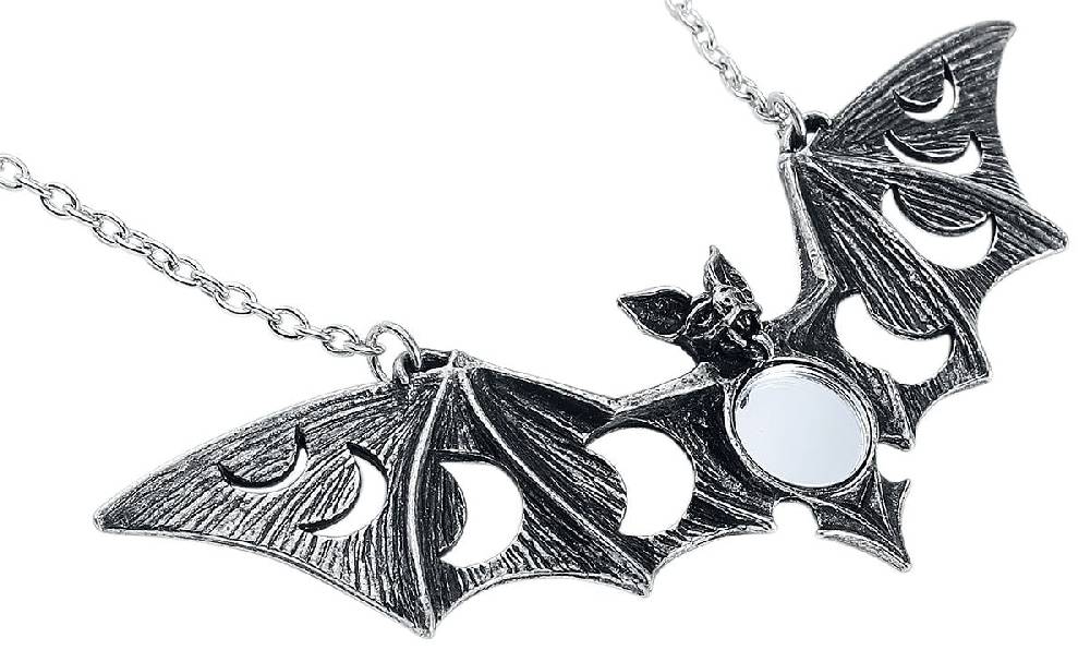 EMP "Lunaeca Necklace" Halskette Silberfarben Von Alchemy Gothic