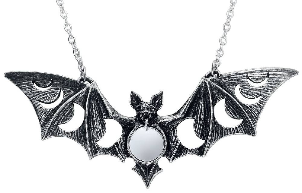 EMP "Lunaeca Necklace" Halskette silberfarben von Alchemy Gothic