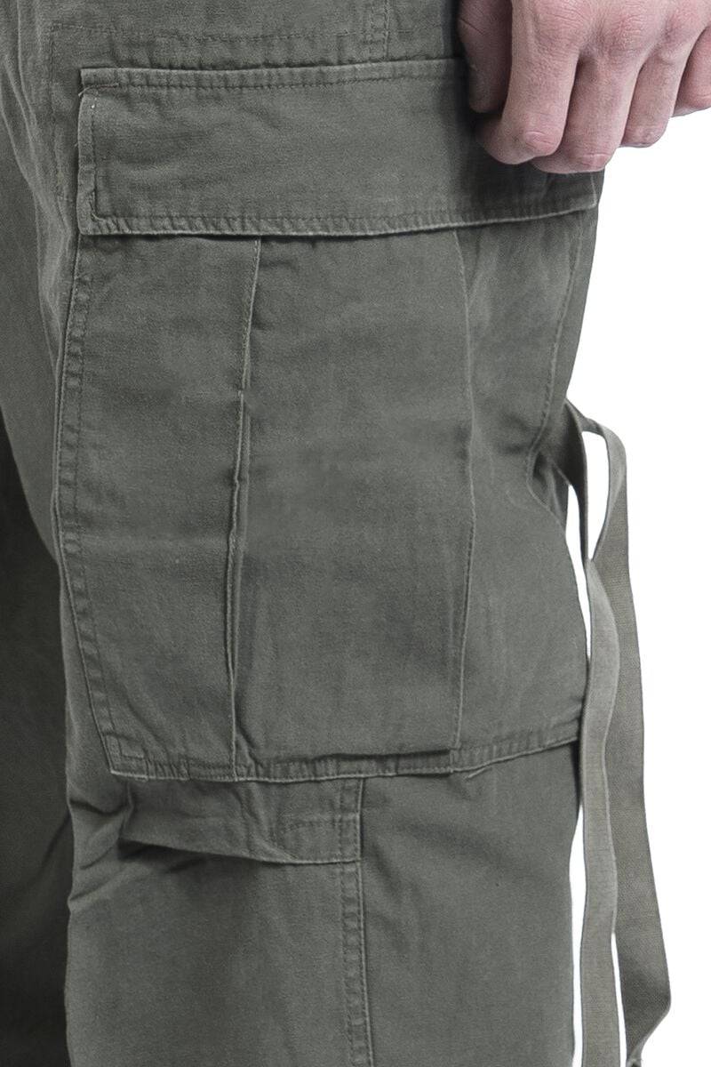 EMP "M65 Vintage Trousers" Cargohose Oliv Von Brandit