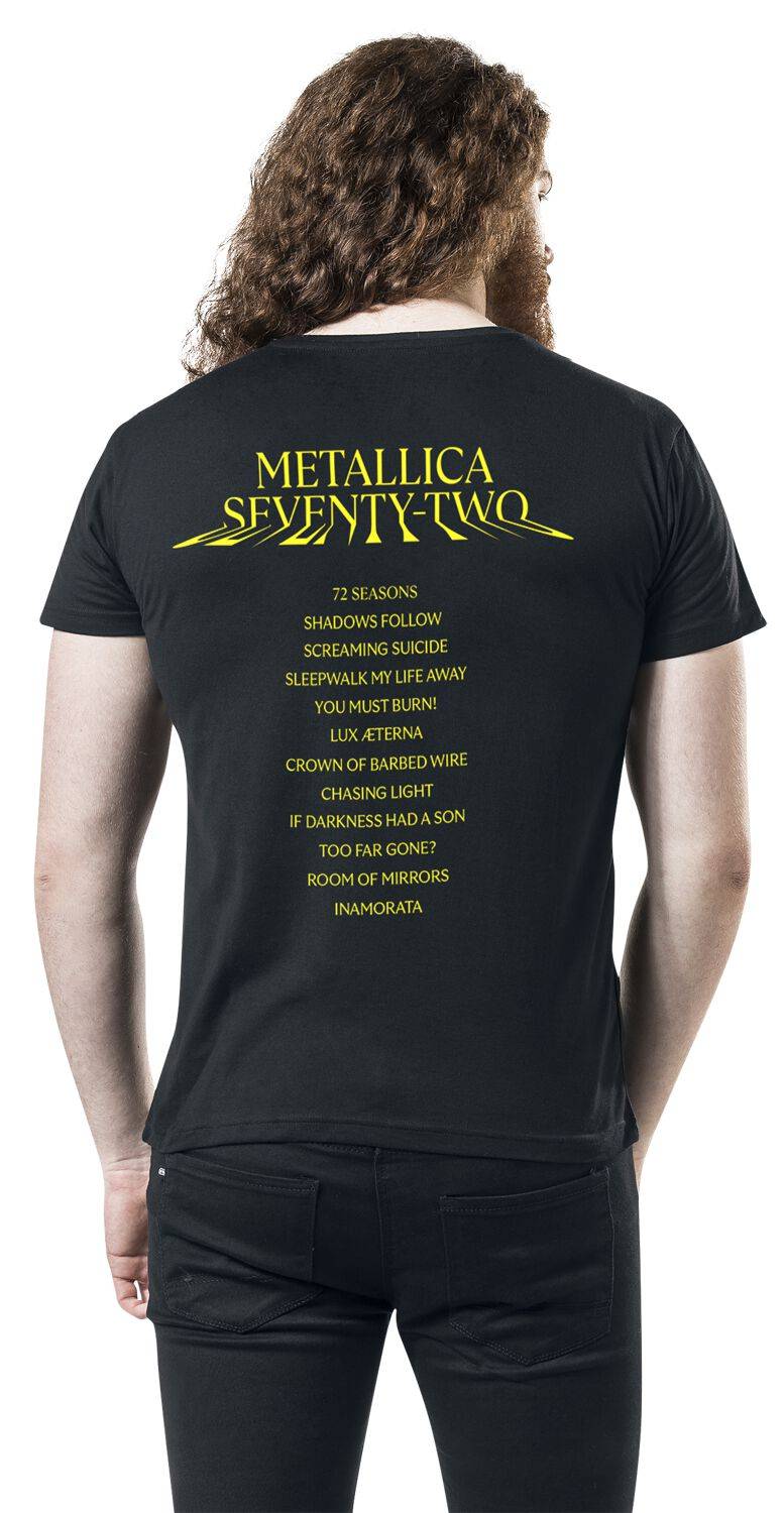EMP "M72 Squared Cover" T-Shirt Schwarz Von Metallica