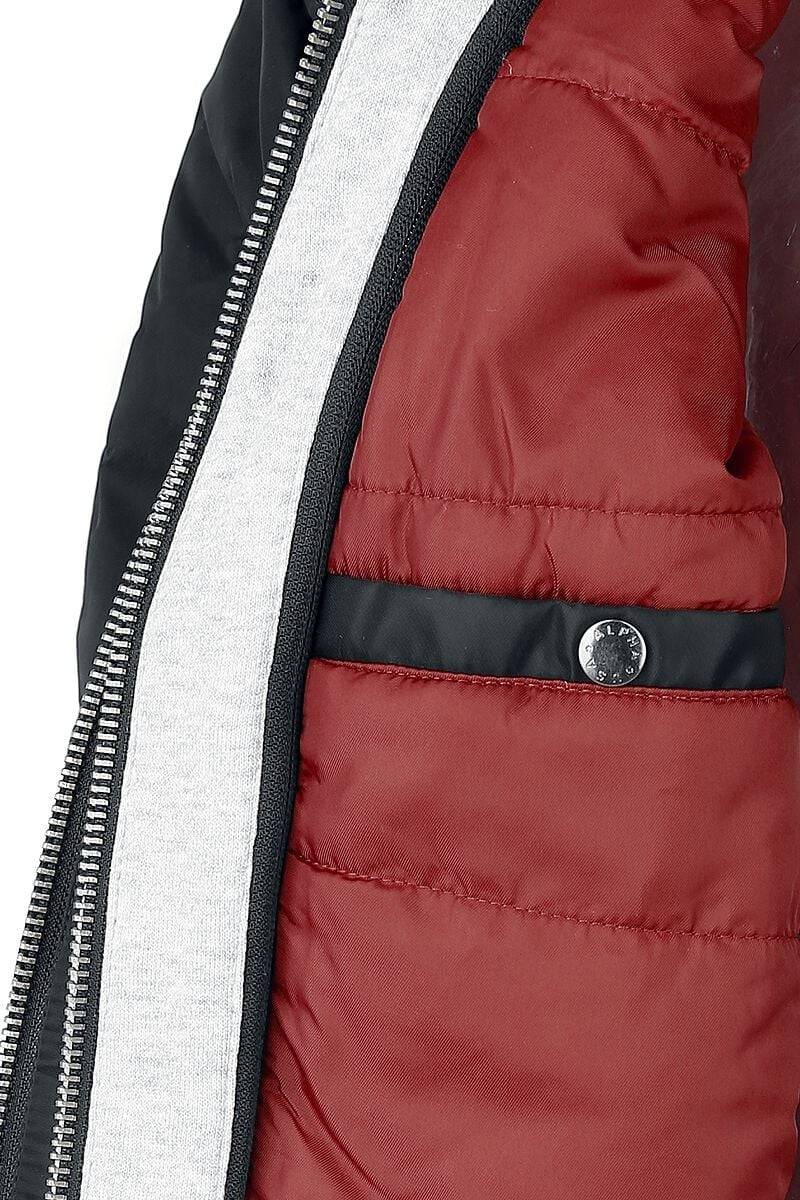 EMP "MA-1-D-Tec" Bomberjacke Schwarz Von Alpha Industries