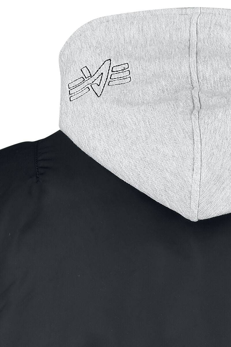 EMP "MA-1-D-Tec" Bomberjacke Schwarz Von Alpha Industries