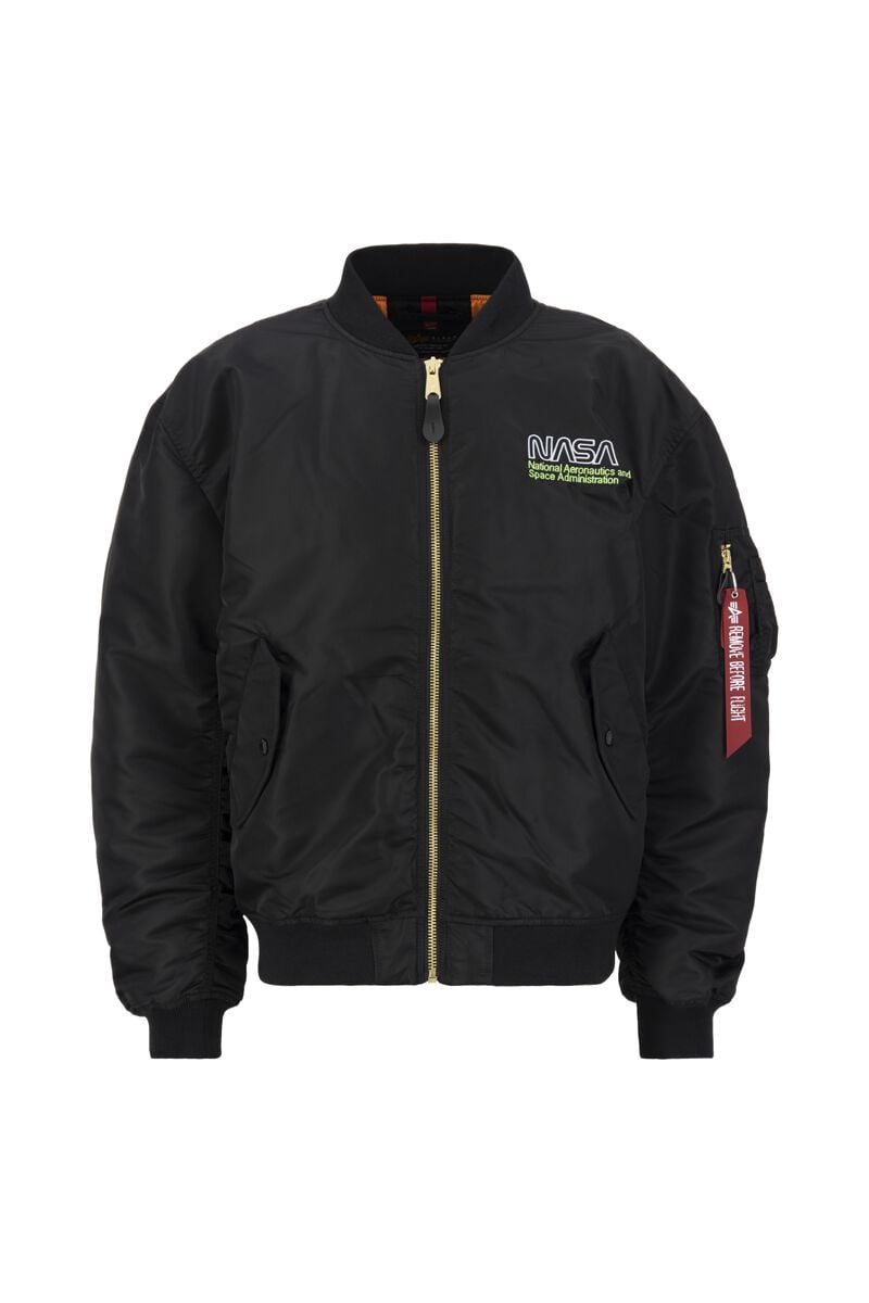 EMP "MA-1 Nasa Skylab" Winterjacke schwarz von Alpha Industries