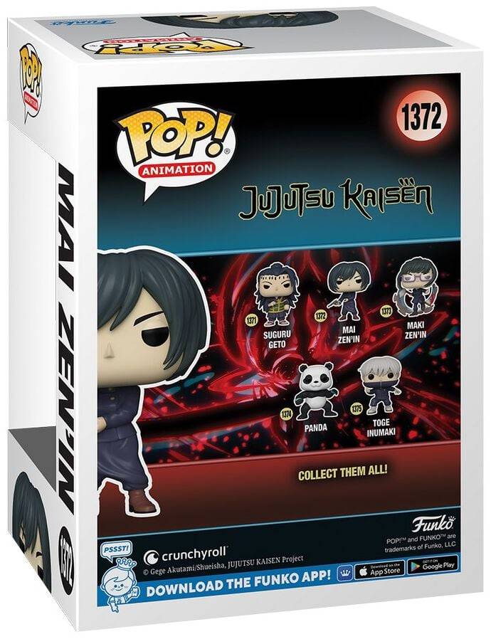 EMP "Mai Zenin Vinyl Figur 1372" Funko Pop! Multicolor Von Jujutsu Kaisen