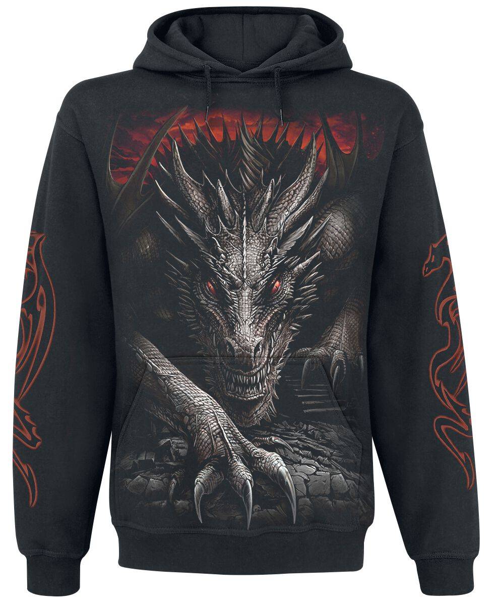 EMP "Majestic Draco" Kapuzenpullover schwarz von Spiral