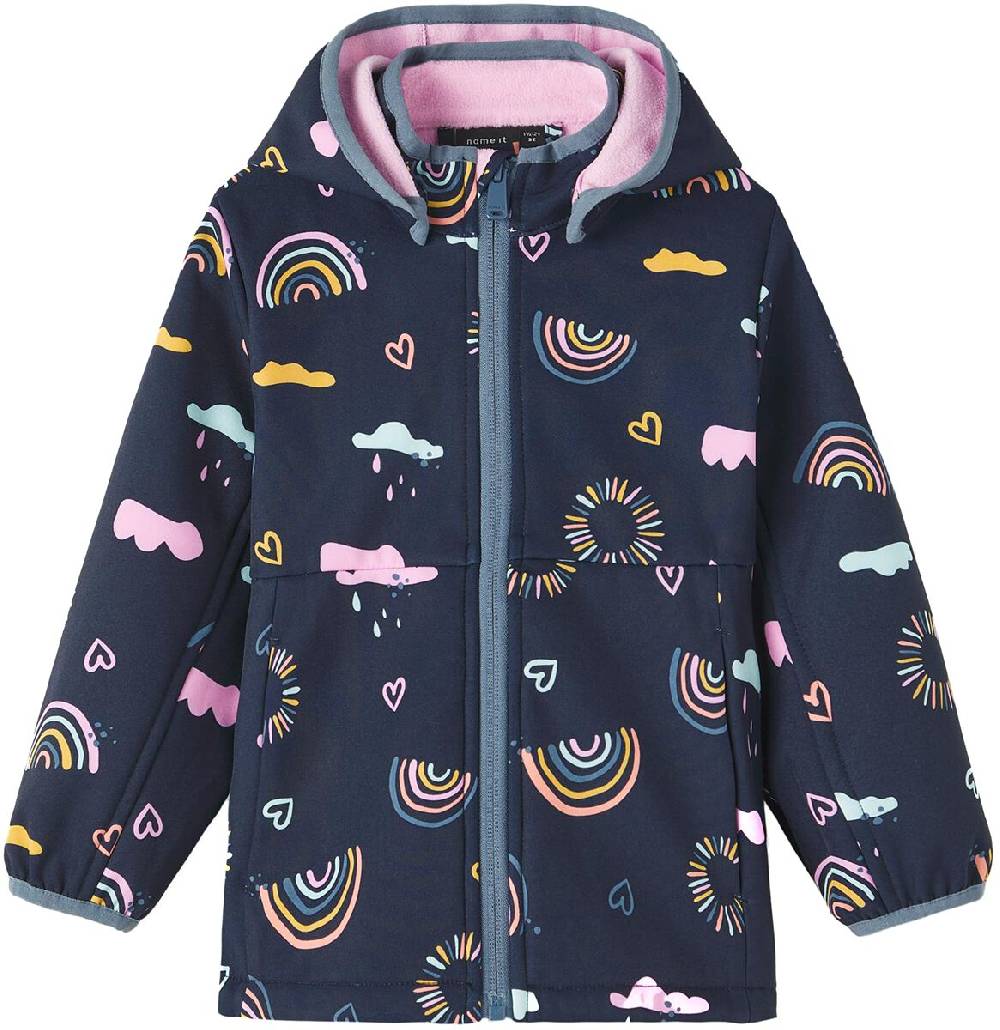 EMP "Malta Rainbow Dream Softshell" Jacke multicolor von name it