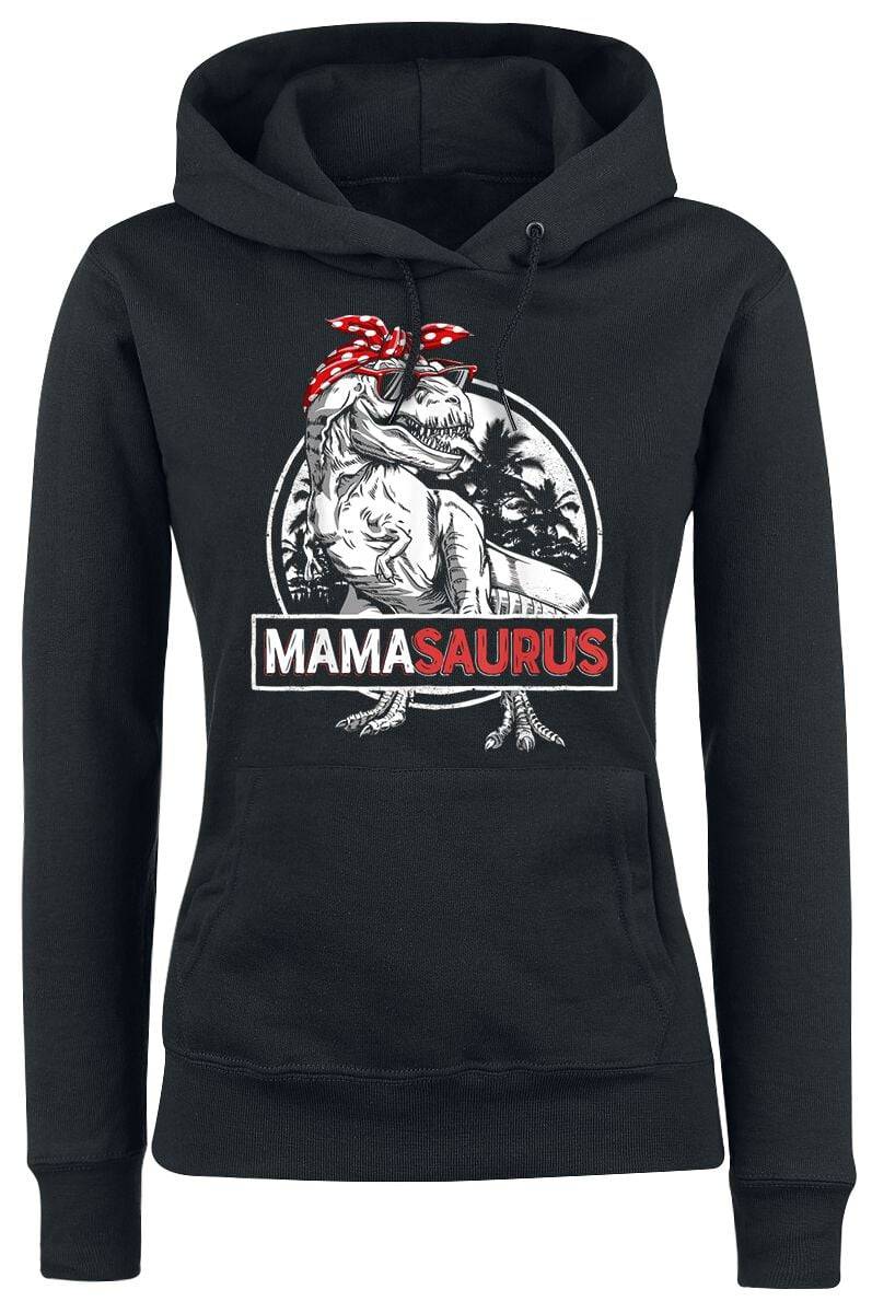 EMP "Mamasaurus" Kapuzenpullover schwarz von Familie & Freunde