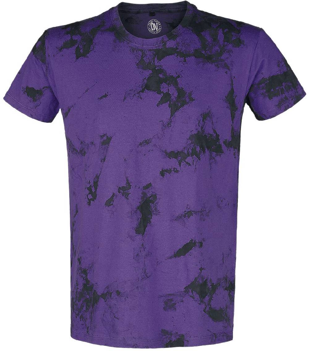 EMP "Man's T-Shirt" T-Shirt schwarz/lila von Outer Vision