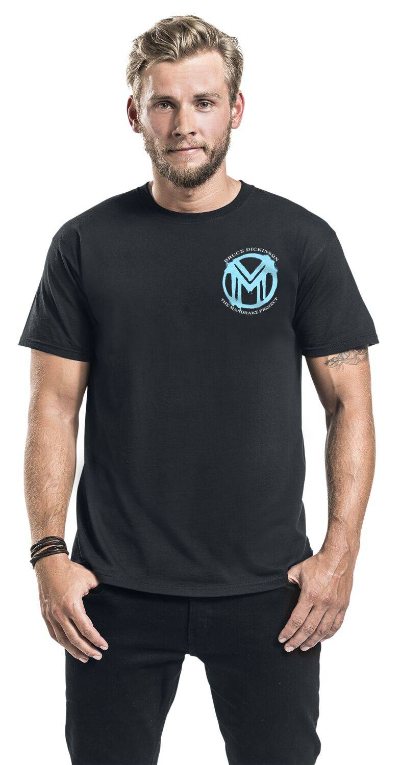 EMP "Mandrake Project 1.1" T-Shirt Schwarz Von Bruce Dickinson
