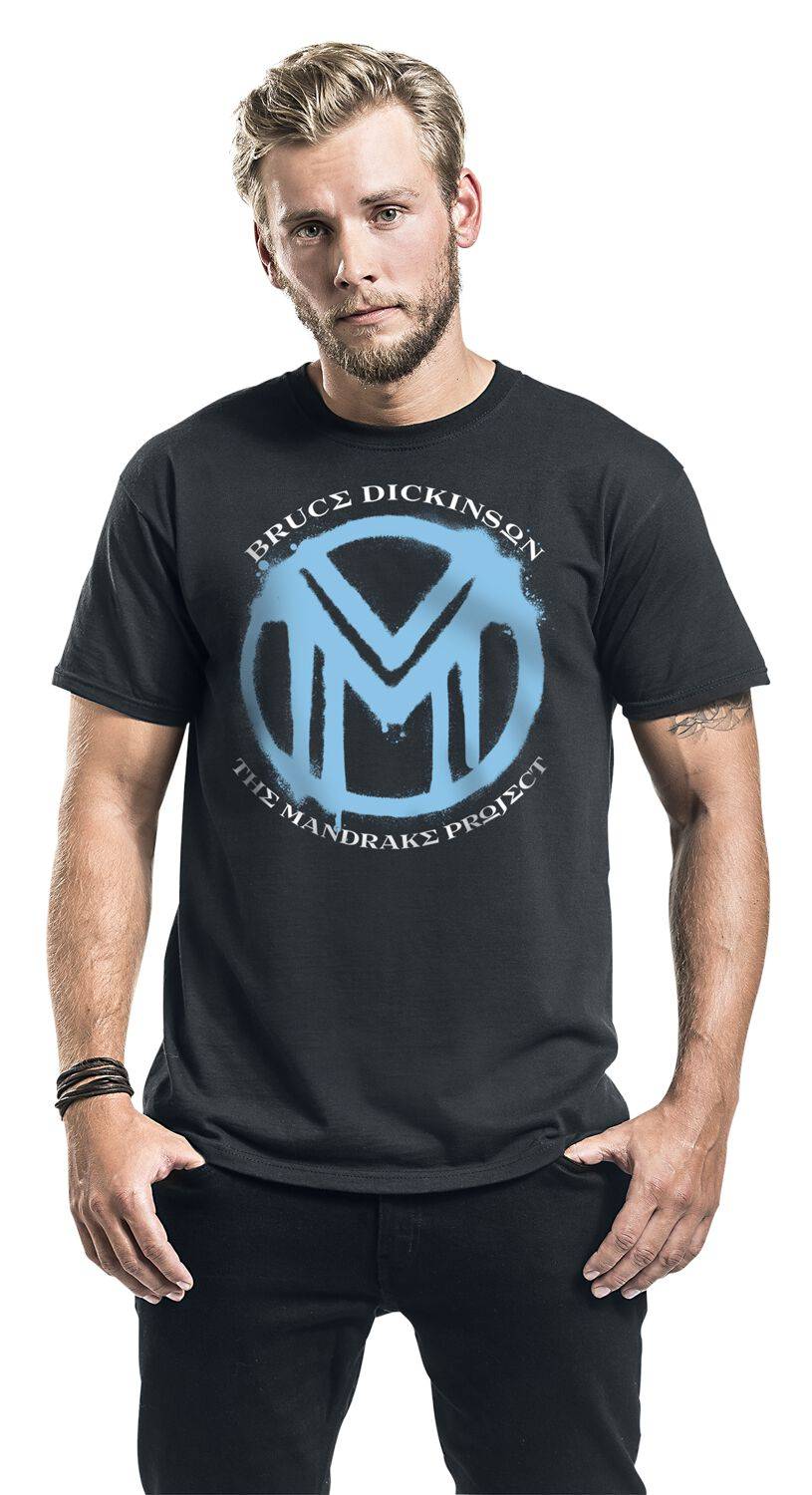 EMP "Mandrake Project 1.4" T-Shirt Schwarz Von Bruce Dickinson