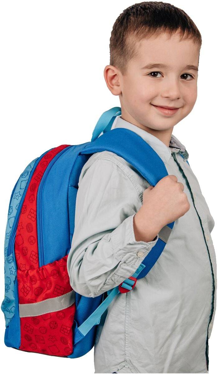 EMP "Mario Und Luigi Schulrucksack" Rucksack Multicolor Von Super Mario