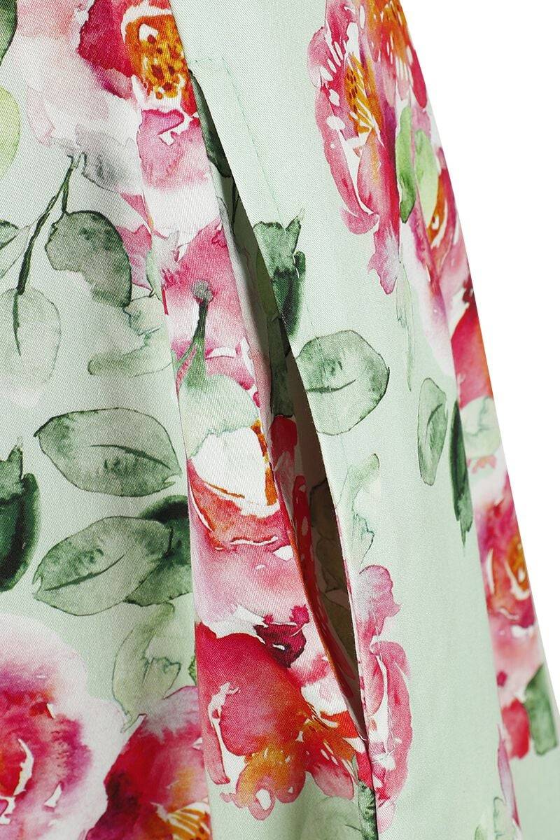 EMP "Marissa Floral Swing Dress" Mittellanges Kleid Multicolor Von H&R London
