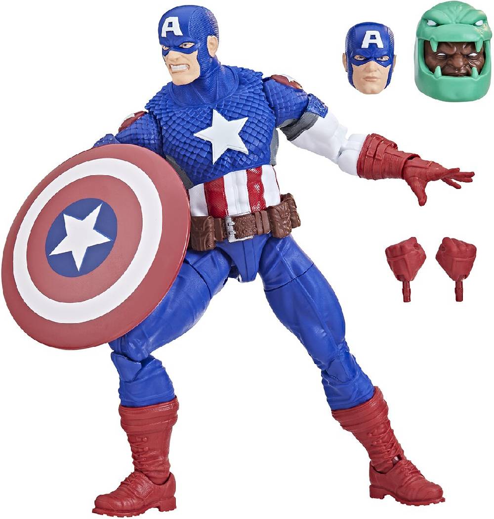 EMP "Marvel Legends - Ultimate Captain America" Actionfigur Multicolor Von Avengers