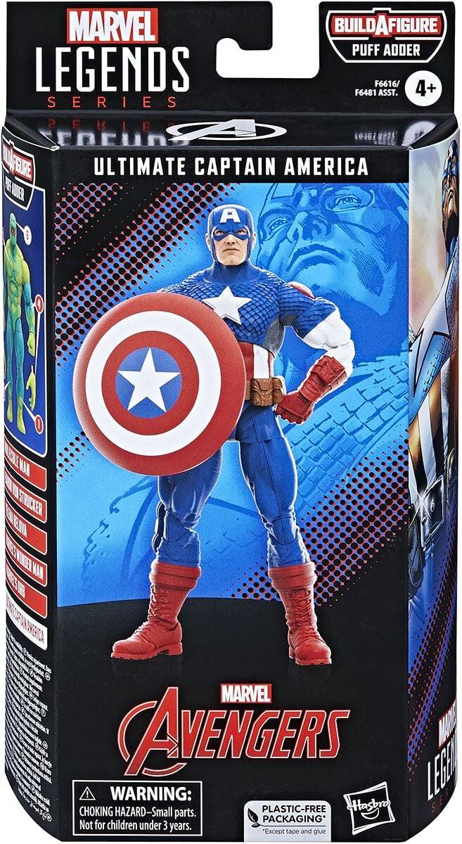EMP "Marvel Legends - Ultimate Captain America" Actionfigur multicolor von Avengers