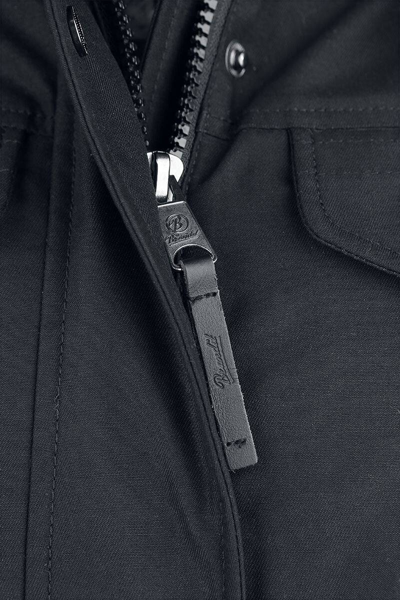 EMP "Mash Lake Parka Girls" Parka Schwarz Von Brandit