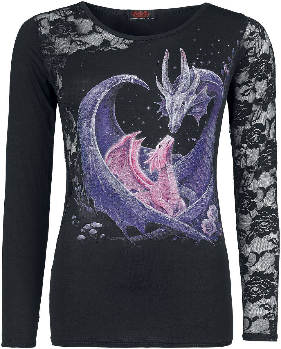 EMP "Maternal Instincts" Langarmshirt schwarz von Spiral