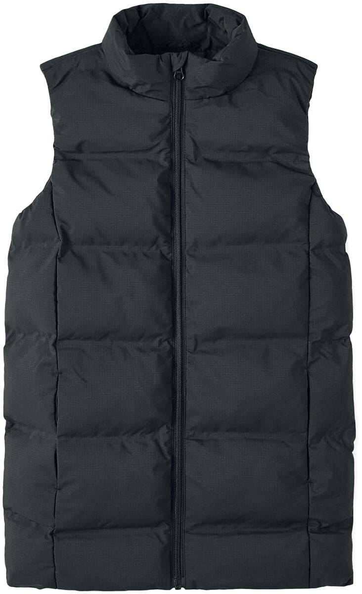 EMP "Mellow Long Puffer Vest" Jacke schwarz von name it