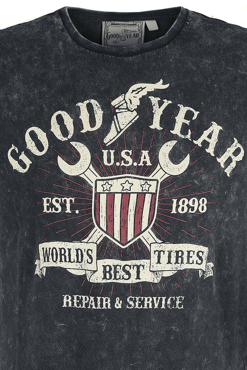 EMP "Men T-Shirt Comfort Fit" T-Shirt Schwarz Von GoodYear