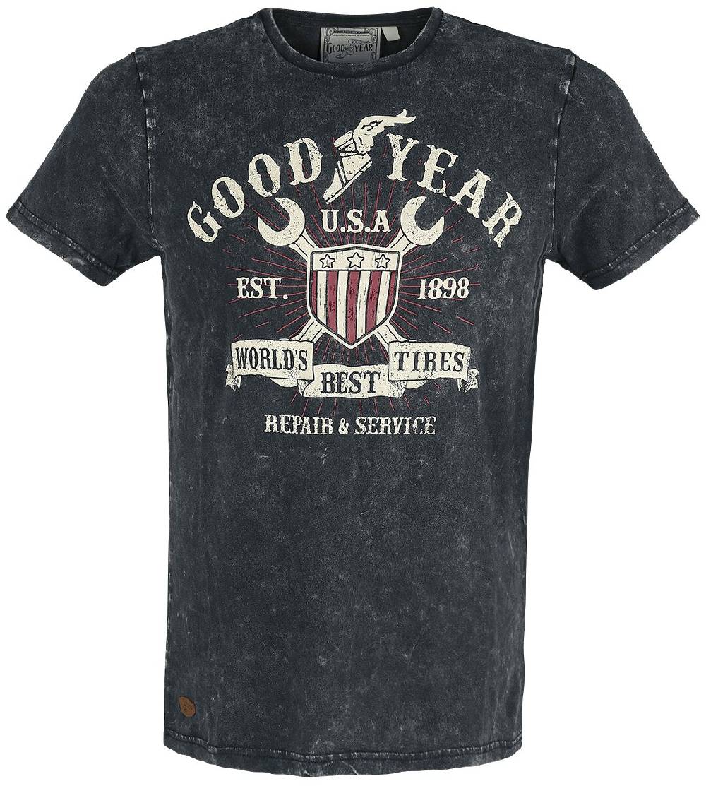 EMP "Men T-Shirt Comfort Fit" T-Shirt Schwarz Von GoodYear
