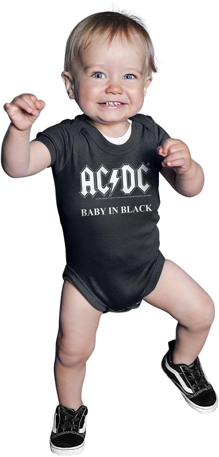 EMP "Metal-Kids - Baby In Black" Body Schwarz Von AC/DC