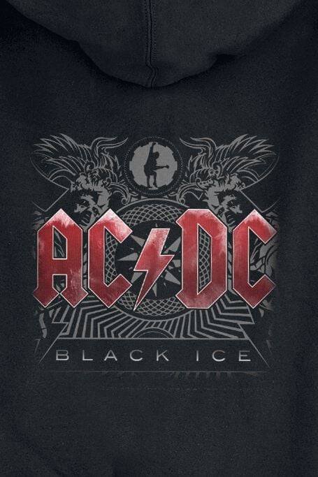 EMP "Metal-Kids - Black Ice" Baby-Kapuzenjacke Schwarz Von AC/DC