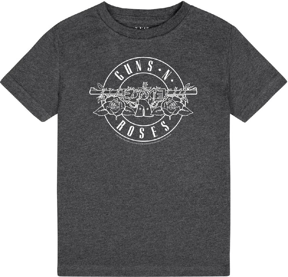 EMP "Metal-Kids - Bullet Outline" T-Shirt charcoal von Guns N' Roses