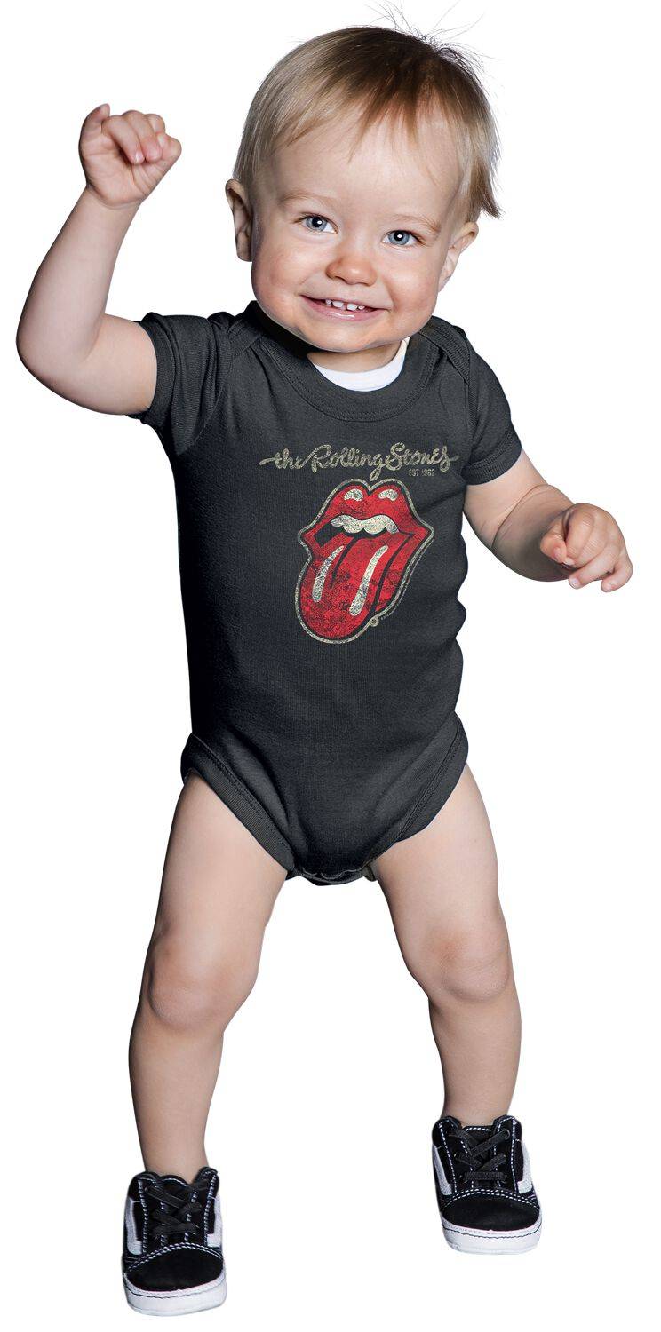 EMP "Metal-Kids - Classic Tongue" Body Schwarz Von The Rolling Stones