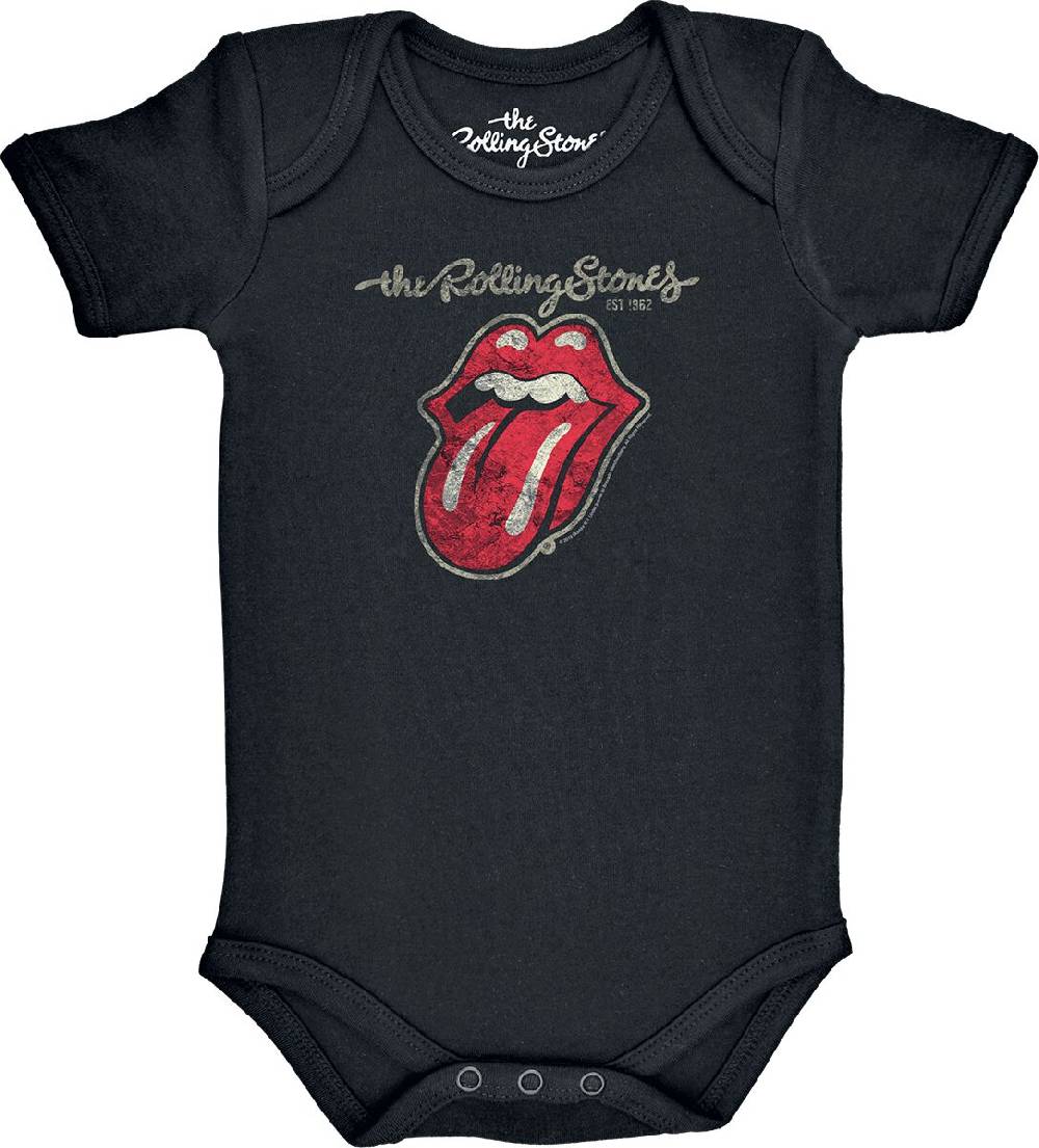 EMP "Metal-Kids - Classic Tongue" Body schwarz von The Rolling Stones