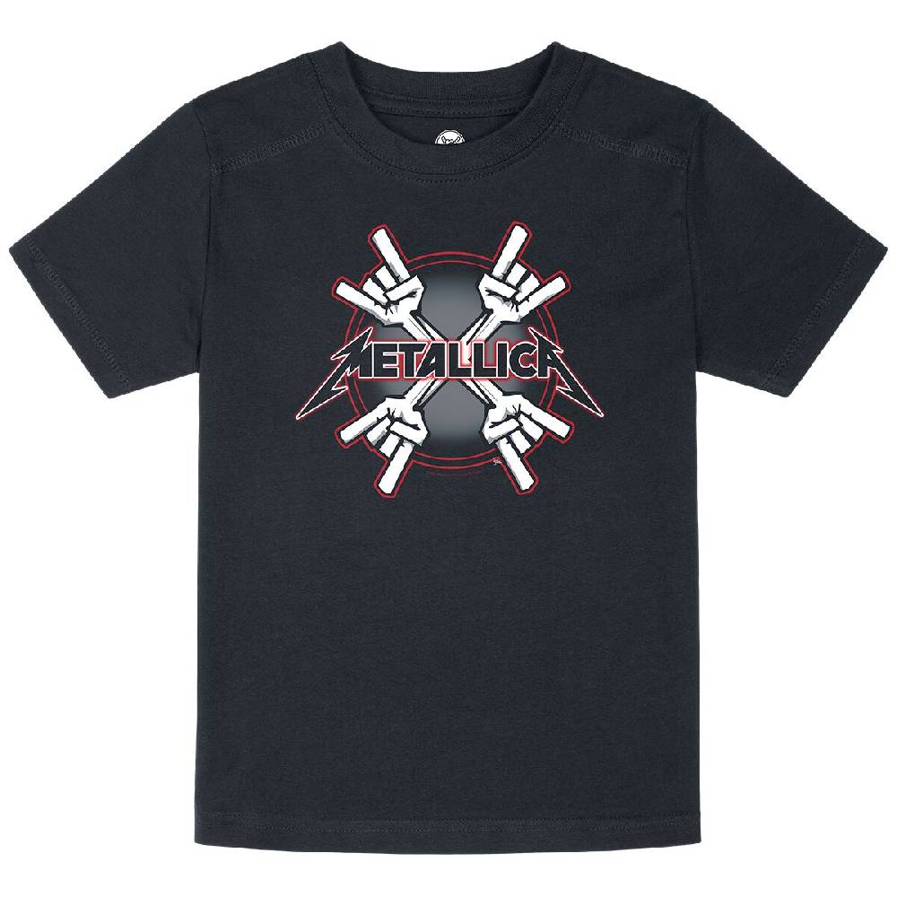 EMP "Metal-Kids - Crosshorns" T-Shirt schwarz von Metallica