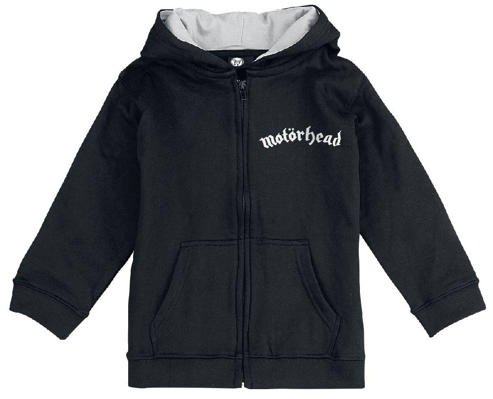 EMP "Metal-Kids - England" Kinder-Kapuzenjacke schwarz von Motörhead