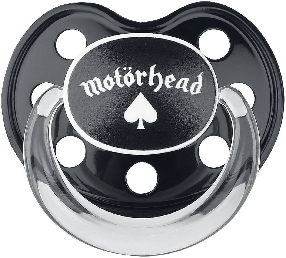 EMP "Metal Kids - Logo" Schnuller schwarz von Motörhead