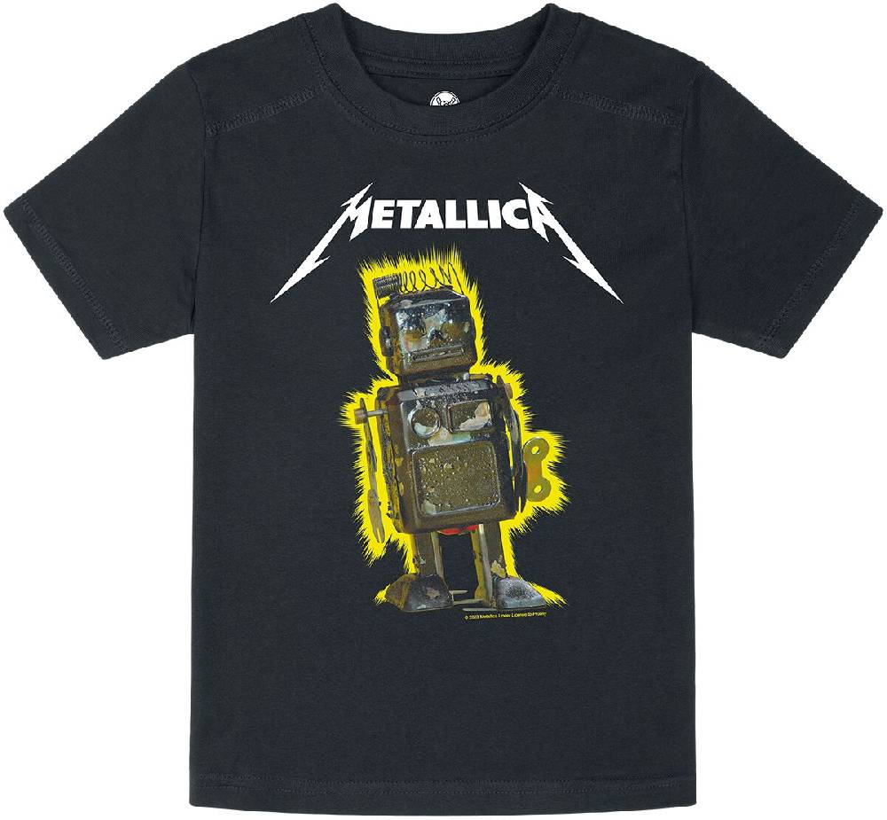EMP "Metal-Kids - Robot Blast" T-Shirt schwarz von Metallica EMP "Metal-Kids - Robot Blast" T-Shirt schwarz von Metallica